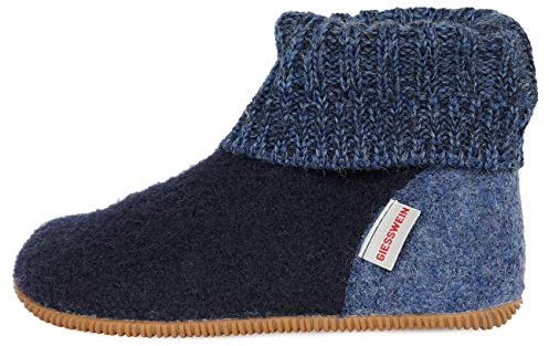 GIESSWEIN Unisex Wildpoldsried Kids Hohe Hausschuhe, Ocean 588, 45 EU