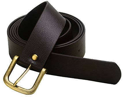 BLESSUME Mittelalterlich LARP Nachstellung Wikinger Schlacht Ritter Gürtel PU-Leder (150CM Schwarz)