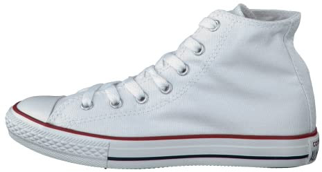 Converse Chuck Taylor all Star, Sneaker a Collo Alto, Bianco (White 3j253c), 30 EU
