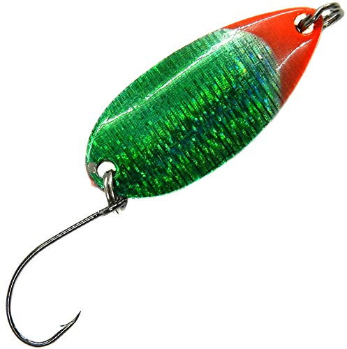 Paladin Trout Spoon Wave 4,5g grün gelb/Nickel