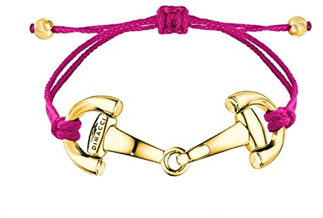 DIMACCI ARMBAND - PONY (Pink + Vergoldet)