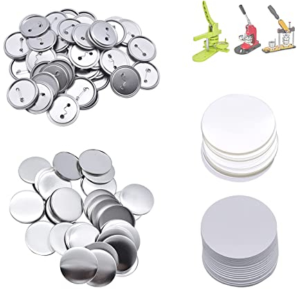 200er Set DIY Pins Buttons Design EIN Abzeichen, Buttons Selber Machen, Button-Set mit Pin, für Bastel Handwerk und Handwerk Aktivitäten (58mm / 2.25inch)