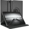 EAZY CASE - Étui pour Tablette iPad Mini 6 (2021) Housse de Protection Smart Cover Support Rotatif Pochette Pliante 360° pivotante avec Fonction Stand Cuir synthétique Noir