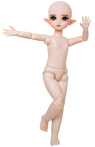 Proudoll 1/6 BJD Dana Puppe 30cm Ball Jointed 18-Bewegung Gelenke, handgemachte Make-up PVC DIY Körper, anpassbare Action Figur
