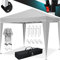 KESSER® Pavillon Pliable 3x3m | Pop-Up Réglable en Hauteur Stable Etanche Résistant à l'hiver | Protection UV 50+ y Compris Sac avec roulettes & ancrage au Sol - Gris