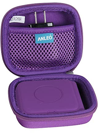Anleo Hard Travel Case for UCOMX Nano 3 in 1 Wireless Charger (Purple)