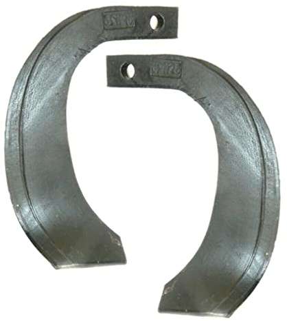 BIJAKI.PL Lot de 2 couteaux de fraisage pour fraise Kubota Yanmar Shibaura Iseki