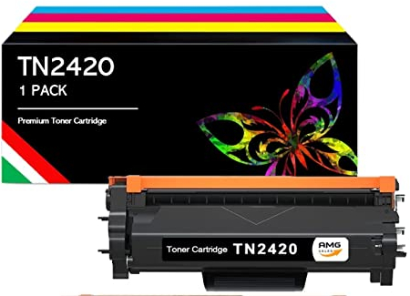 AMG Sales Toner kompatibel mit Brother TN2420 TN-2420 TN2410 für Brother MFC L2710DW L2710DN L2730DW L2750DW HL-L23210D L2350DW L2370DN L2375DW DCP-L2550DN L2530DW L271330DW DW L277 0W L2510D (1