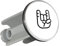 Huuraa Waschbeckenstöpsel Pommesgabel Hand Geschenk 4cm höhenverstellbar 6,5 bis 8,5cm Pommesgabel Geschenkidee