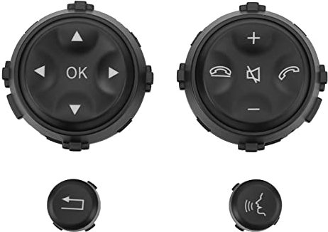 Lenkradschalterknopf, 4 STÜCKE Lenkradschalterknopf Wasserdichter, Rostfreier Ersatz Für Mercedes-Benz W221 S280 2006-2009