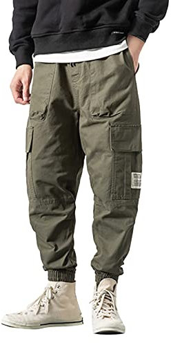 QWUVEDS Herrenmode Jogger Sporthose Lässige Baumwolle Cargohose Gym Jogginghose Hose Herren Lange Hose Camouflage Hose Herren Cargo Stretch Jeans Herren Herren Jeans Stretch Skinny Jeans Herren