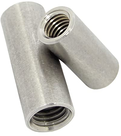 1 Stück Distanzmuffen M10 x 25 mm aus Edelstahl V2A - Mutter Langmuttern Rundmuttern Gewindehülsen Verlängerungsmuttern Verbindungsmuttern I DIOS24®