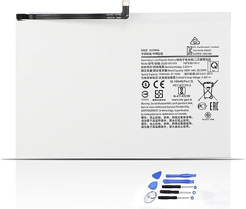 SCUD-WT-N19 Tablet Battery Compatible with Samsung Galaxy Tab A7 10.4 2020 10.4 SM-T500 SM-T505 SM-T500N SM-T505N SM-T503 SM-T507 SM-T507N Series(3.85V 27.1Wh)