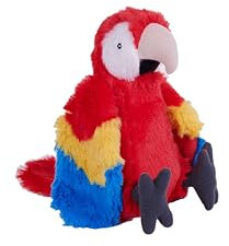 Wild Republic Cuddlekins Eco Mini Ara Rouge, Peluche, 20 cm, Jouet en Peluche, Rembourrage en Bouteilles d'eau recyclées filées