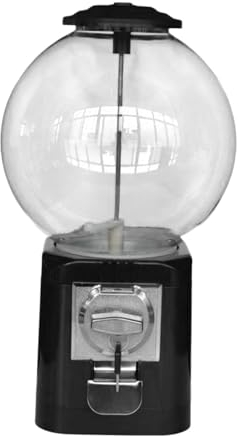 Baoblaze Mini Candy Dispenser, Mini Vending Machine, Piggy Bank Party Supplies for Birthdays Countertop, Black