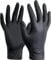 10 Boxes (1000 Gloves) Black Nitrile Disposable Gloves Powder Free, Food, Care, Hair & Beauty, Mechanical, Industry, Cleaning (Black, Extra Large)