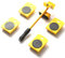 Desuibao Furniture Moving Dolly 4 Wheels, Furniture Sliders with Wheels, Furniture Lifters for Heavy Furniture, 330lbs Load Capacity Furniture Lift Mover Tool Set to Move Sofa Bed Table, Yellow