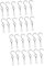LABRIMP 32 Stk schwenkbare Haken edelstahlhaken aufhängehaken hanger hook mehrzweckhaken kranhaken s Haken Spinnerhaken Haken zum Aufhängen im Garten Lichter Haken Drehhaken selbstdrehend
