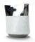 KRUVE Create Three Spout Latte Art Pitcher, 440ml/15oz, Stainess Steel, Handleless Design, Three Unique Spout Profiles (Silver)