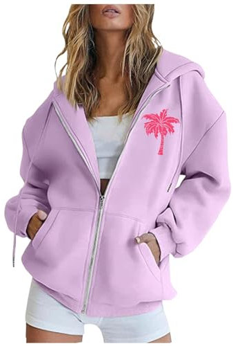 EJIMUQO Regali Natale Body Sottogiacca Donna Elegante Giacca Similpelle Donna Beige Felpe Giacca Velluto Felpa Viola con Corna Giacca Bambino Elegante Giacca Blazer Felpa Donna