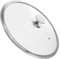 MAGICLULU Wok Lid Cover Tempered Glass Pot Lid 34cm Universal Pan Cover Steam Vent Hole