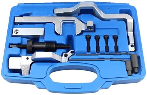 DGOINGPI Compresor Juego de Herramientas de Bloqueo de sincronización de Motor para árbol de levas Compatible con Mini Ep6 Compatible con BMW PSA 1.4 1.6 N12 N14 Compresor De Aire Acondicionado