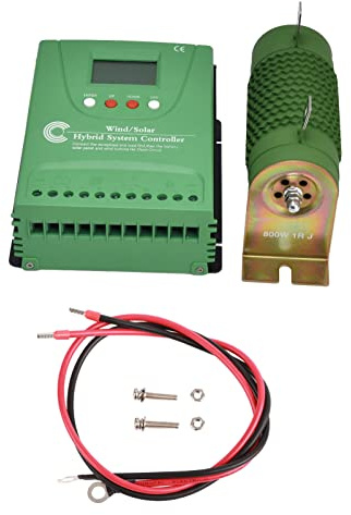 EVTSCAN Wind Solar Hybrid System Controller MPPT Boost Laderegler für Lithiumbatterie 12V/24V