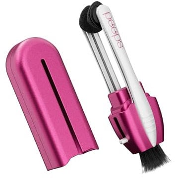Peeps Eyeglass Cleaner - Carbon Lens Cleaning Tool for Glasses, Spectacles, Sunglasses, Reading Glasses - No Wipes or Cloth (Matte Pink)