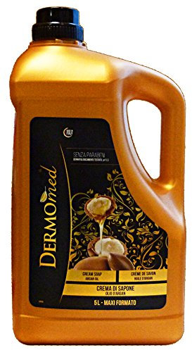 Dermomed Flüssigseifencreme für Hände mit Arganöl, 5 l