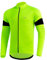 Dooy Men's Cycling Bike Jersey Long Sleeves Biking Running Shirts 3+1 Pockets, Breathable Quick Dry MTB Shirt (Yellow,2XL-NEW)