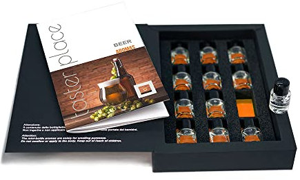 TASTERPLACE Aroma Set – Beer – English – for Sommeliers – for Beer Lovers – Tasting Tool