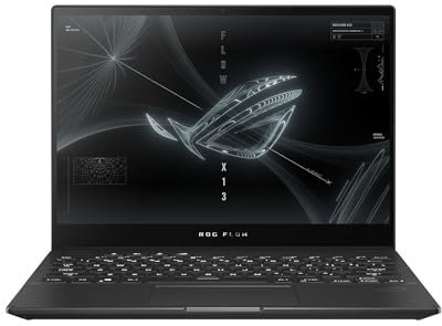 ASUS ROG Flow X13 GV301QE-K5121R - Supernova Edition - Ryzen 9 5980HS / 3 GHz - Win 10 Pro - GF RTX 3050 Ti - 16 GB RAM - 1 TB SSD NVMe - 13.4 touchscreen 3840 x 2400 (WQUXGA) - Wi-Fi 6 - off black