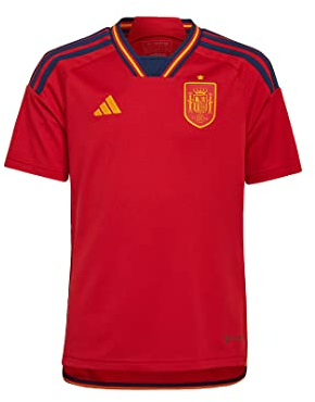 España, Hombre Camiseta, Temporada 2022/23 Oficial Primera Equipación, 910A