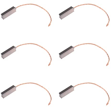 Create Idea 6 cepillos de alternador 2940275 71227702 A13N162 9AR2706 cepillos de Carbono compatibles con Renault compatibles con cepillos de Motor de Carbono Citroen