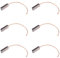 Create Idea 6 cepillos de alternador 2940275 71227702 A13N162 9AR2706 cepillos de Carbono compatibles con Renault compatibles con cepillos de Motor de Carbono Citroen