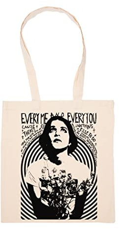 Hopestly Placebo Every You Every Me Tasche Wiederverwendbar Einkaufen Lebensmittel Baumwolltuch Tote Reusable Shopping Bag
