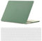 Coque Compatible avec MacBook Pro 13 Pouces 2012 2011 2010 2009 2008 Ancienne Version A1278 avec CD-ROM, Étui Rigide Protecteur en Plastique et Housse de Clavier, Vert Foncé