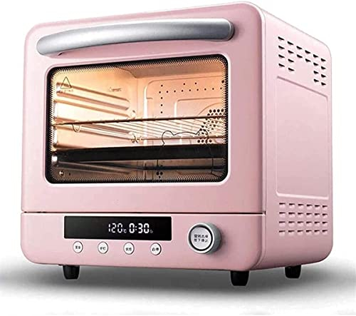 CAZARU Horno eléctrico de sobremesa Mini Horno eléctrico de 20 l, Horno de convección, hornos de 1300 W con función de Parrilla, Ideal para Oficina, Caravana y Dormitorio