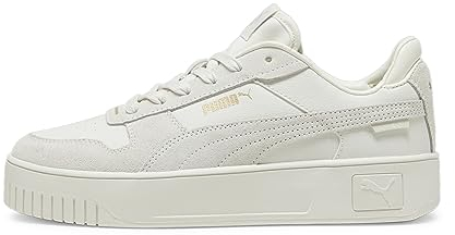 PUMA Damen Carina Street Sd Sneaker, Vapor Gray Vapor Gray Puma Gold, 42 EU
