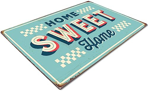 Glass Chopping Board 50 x 40 | Kitchen Worktop Protector | Multifunctional Cutting Board | Work Top Savers | Kitchen Accessories | Extra Large | Home Sweet Home Vintage