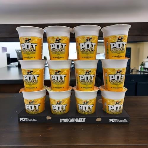 Pot Noodles Original Curry Flavour Multipack - Pack of 12 x 90g