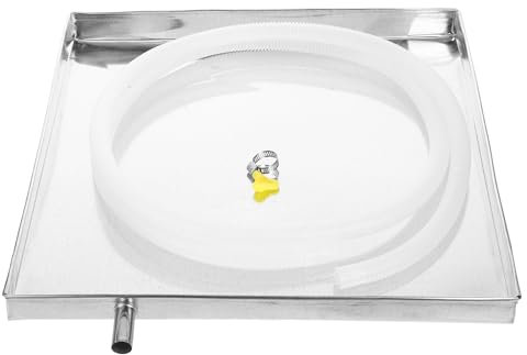 Angoily Tragbare -auffangwanne Auffangwanne für -geräte Kunststoff-auffangwanne für Klimaanlagen – Auslaufsicher Einfach Zu Montieren