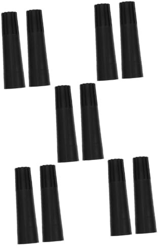 FRCOLOR 6pcs Broom Handle Threaded End Replacement Mop Head Connector for Sweeper Pole Brush Pole Adapter