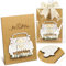 Namalu Holz Hochzeitskarte Geldgeschenke zur Hochzeit Hochzeitsgeschenke für Brautpaar Kreative Geld Verpackung Glückwunschkarte für Hochzeit Originelle Geschenkideen für Mr & Mrs (Weiß)