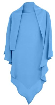 Surttan Hijab Für Kinder, Türkisch Kopftuch Mädchen, Muslim Damen Schal, Viszid Tuch, Islam Kopftücher, Muslimische Frauen Khimar Abaya, Hijab Kopftuch Für 4-12 Jahre