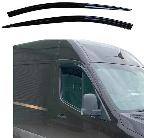 AUTO CLOVER Windabweiser Set für Mercedes Sprinter/VW Crafter 2006+ (2 Stück)