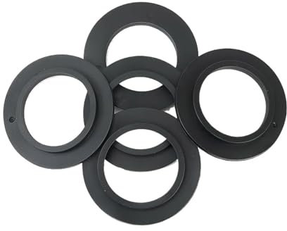 5pcs Rubber Seal Washer Gasket For Franke Basket Strainer Plug For 78 79 80 82 83mm Kitchen Bathroom Sink Drain Seal Gasket(FOR 82 83MM)