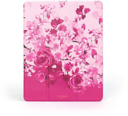 Ted Baker Pink Scattered Flowers Kickstand Folio Case for iPad Pro 11 (2024/2025)