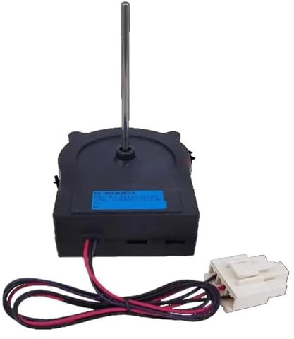 HJKBCLEH Moteur De Ventilateur De Refroidissement DL-5985HACA, Compatible avec LG, Réfrigérateur 0064000460, DC13 V, 1160 TR/Min, 1,7 W, Pièces De Radiateur Et De Congélateur