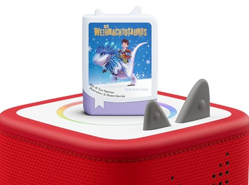 tonies Hörfigur für Toniebox, Book, Weihnachtosaurus, Hörspiel für Kinder ab 8 Jahren, Spielzeit ca. 309 Minuten